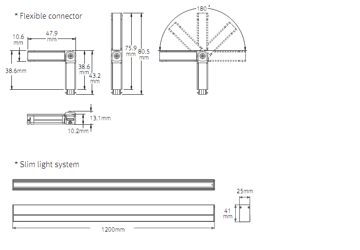 Diffuser,Dimmer,Converter dimension