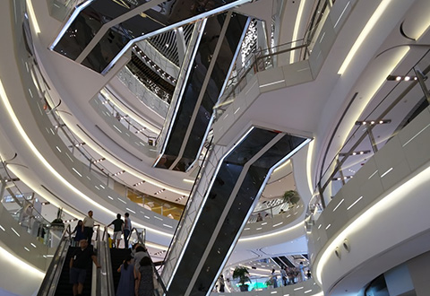 Shanghai shopping center