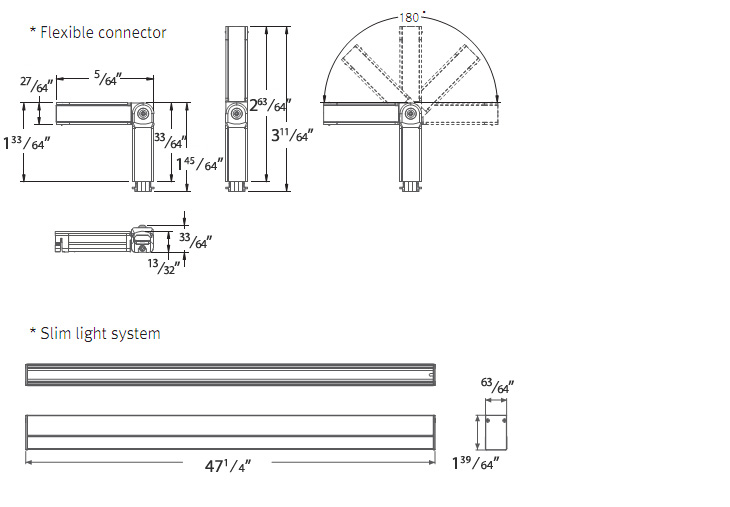 Diffuser,Dimmer,Converter dimension